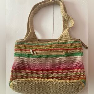 The Sak Multicolor Crochet Shoulder Bag Beautiful